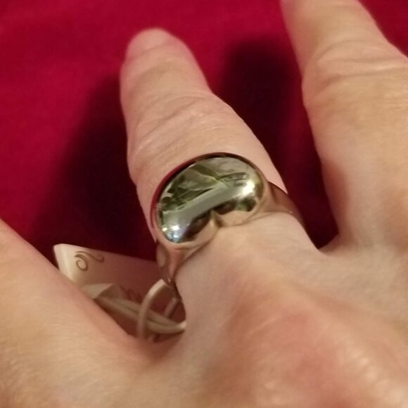 NWT Sterling silver puffy heart ring, size 5.5 - Picture 4 of 12